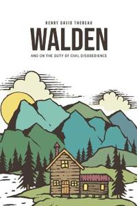 Kirjan kansi "Walden, and on the Duty of Civil Disobedience"