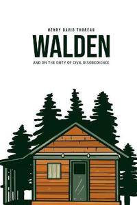 Kirjan kansi "Walden, and on the Duty of Civil Disobedience"