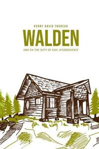 Kirjan kansi "Walden, and on the Duty of Civil Disobedience"