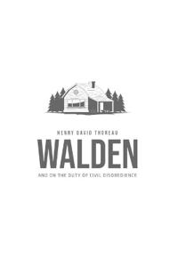 Kirjan kansi "Walden, and on the Duty of Civil Disobedience"