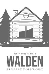Kirjan kansi "Walden, and on the Duty of Civil Disobedience"