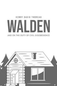 Kirjan kansi "Walden, and on the Duty of Civil Disobedience"
