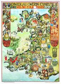 Poster Chwedlau Gwerin Cymru / Welsh Folk Tales Poster