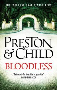 Kirjan kansi "Bloodless"