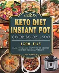 Bokomslag for "Keto Diet Instant Pot Cookbook 1500"