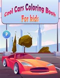 Bokomslag for "Cool Cars Coloring Book For Kids"