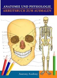 Bokomslag för "Anatomie und Physiologie Arbeitsbuch zum Ausmalen"