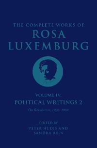 Kirjan kansi "The Complete Works of Rosa Luxemburg Volume IV"