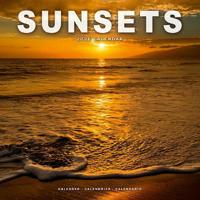 Sunsets Calendar 2026  Square Travel Wall Calendar - 16 Month