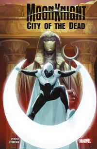 Kirjan kansi "MOON KNIGHT: CITY OF THE DEAD"