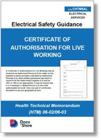Certificate of Authorisation for live