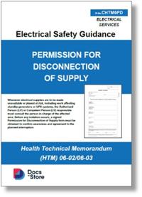Permission for Disconnection of Supply