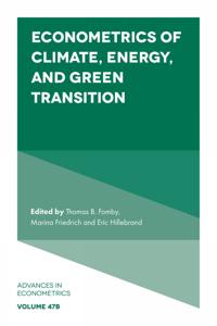 Bokomslag för "Econometrics of Climate, Energy, and Green Transition"
