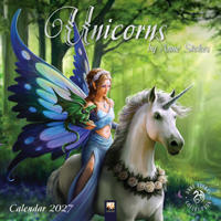Unicorns by Anne Stokes Wall Calendar 2027 (Art Calendar)