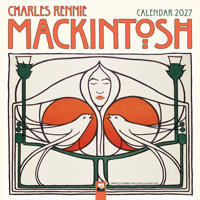 Charles Rennie Mackintosh Wall Calendar 2027 (Art Calendar)
