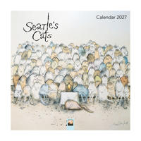 Ronald Searle's Cats Mini Wall calendar 2027 (Art Calendar)