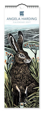 Angela Harding Slim Calendar 2027 (Art Calendar)