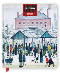 Lowry 2027 Desk Diary Planner - Week to View, Illustrated throughout