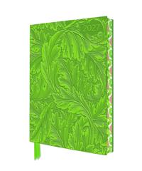 William Morris: Acanthus 2027 Artisan Art Vegan Leather Diary Planner - Page to View with Notes