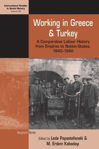 Kirjan kansi "Working in Greece and Turkey"