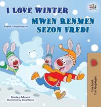 Bokomslag för "I Love Winter (English Haitian Creole Bilingual Book for Kids)"