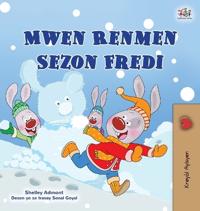 Bokomslag för "I Love Winter (Haitian Creole Book for Kids)"