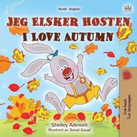 I Love Autumn (Norwegian English Bilingual Children's Book)