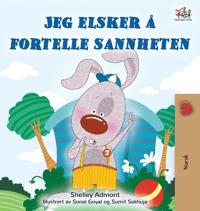 Bokomslag för "I Love to Tell the Truth (Norwegian Book for Kids)"
