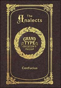 Large Print - The Analects - Grand Type Collector's Edition - Matte Hardcover with Dust Jacket