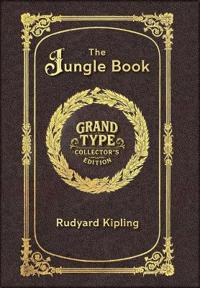 Large Print - The Jungle Book - Grand Type Collector's Edition - Matte Hardcover with Dust Jacket
