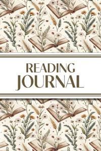 Reading Journal (Country Road Wildflowers, Wheat & Books)