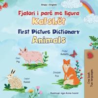 Bokomslag för "First Picture Dictionary - Animals (Albanian English Bilingual Children's Book)"