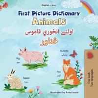 Bokomslag för "First Picture Dictionary - Animals (English Pashto Bilingual Children's Book)"