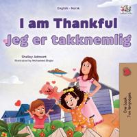 Bokomslag for "I am Thankful (English Norwegian Bilingual Children's Book)"