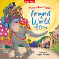 Bokomslag for "AROUND THE WORLD IN 80 DAYS"