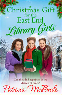 Kirjan kansi "A Christmas Gift for the East End Library Girls"