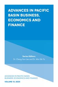 Kirjan kansi "Advances in Pacific Basin Business, Economics and Finance"