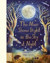 The Moon Shines Bright in the Sky at Night