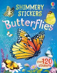 Shimmery Stickers Butterflies