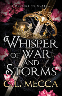 Kirjan kansi "Whisper of War and Storms"