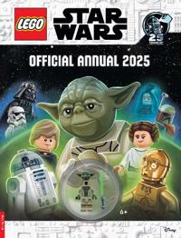 Bokomslag for LEGO® Star Wars™: Official Annual 2025 (with Yoda minifigure and lightsaber)