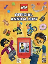 LEGO® Books: Official Annual 2027 (with LEGO minifigure)