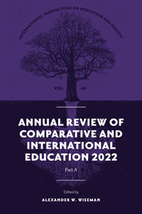 Bokomslag för "Annual Review of Comparative and International Education 2022"