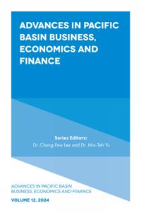 Kirjan kansi "Advances in Pacific Basin Business, Economics and Finance"