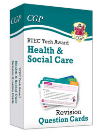 New BTEC Tech Award in HealthSocial Care: Revision Question Cards