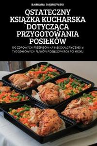 Ostateczny KsiAZka Kucharska DotyczAca Przygotowania Posilków