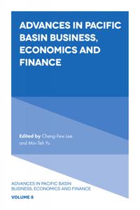 Kirjan kansi "Advances in Pacific Basin Business, Economics and Finance"