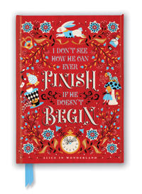 Jenny Zemanek: Alice's Adventures in Wonderland (Foiled Journal)
