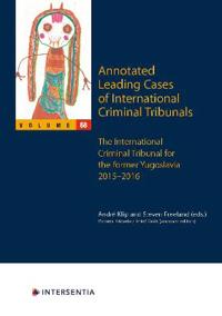 Annotated Leading Cases of International Criminal Tribunals - volume 68