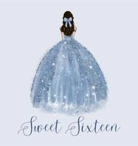 Sweet sixteen guest book, party Guest book, birthday party guest book to sign